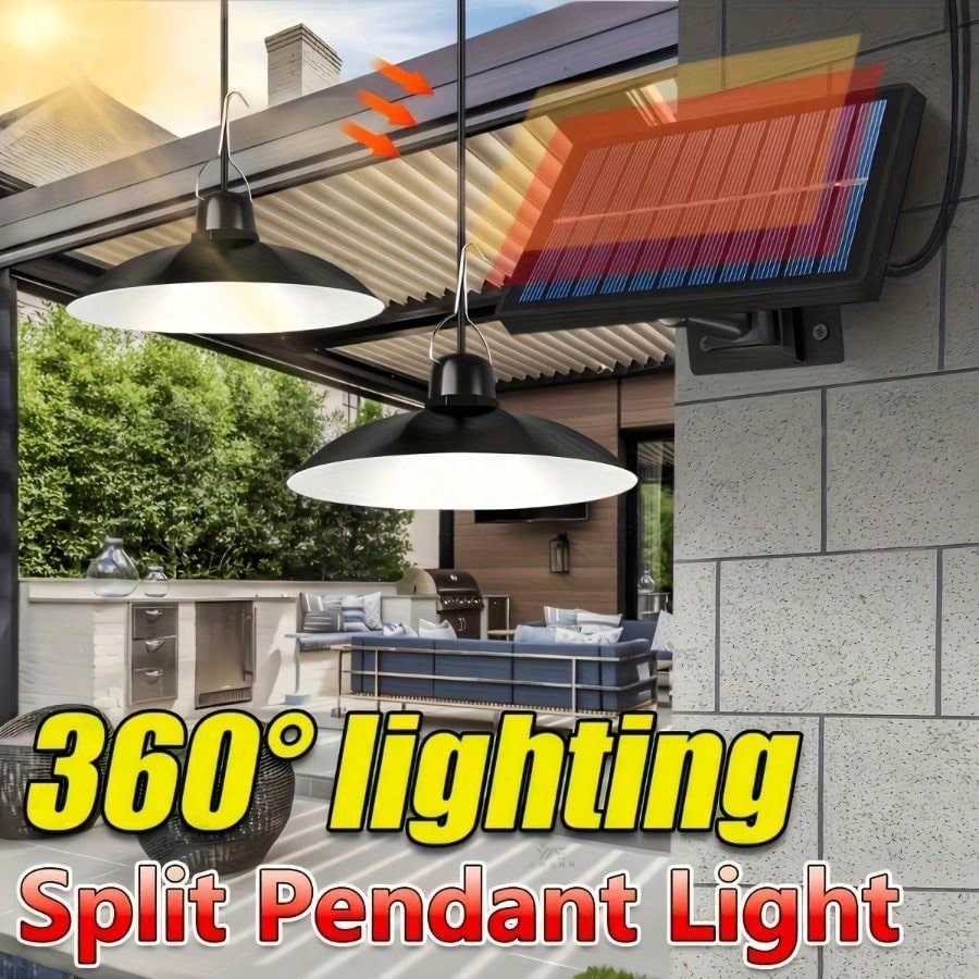 Outdoor Power For Gazebo - Lampe solaire pour toit, adaptée à