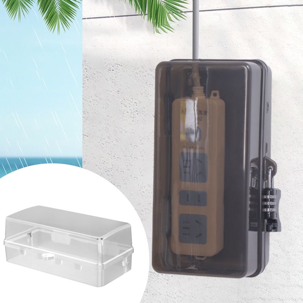 Outdoor Power Lead Cover - Boîtier de protection portable en plastique