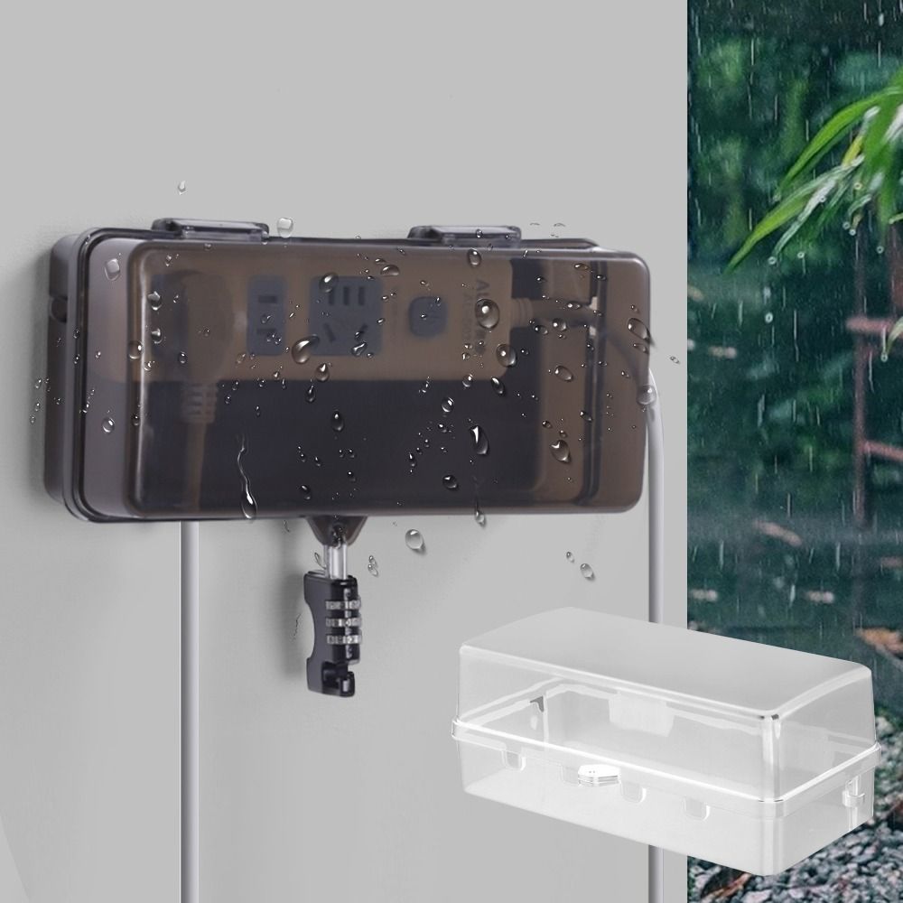 Outdoor Power Lead Cover - Boîtier de protection portable en plastique