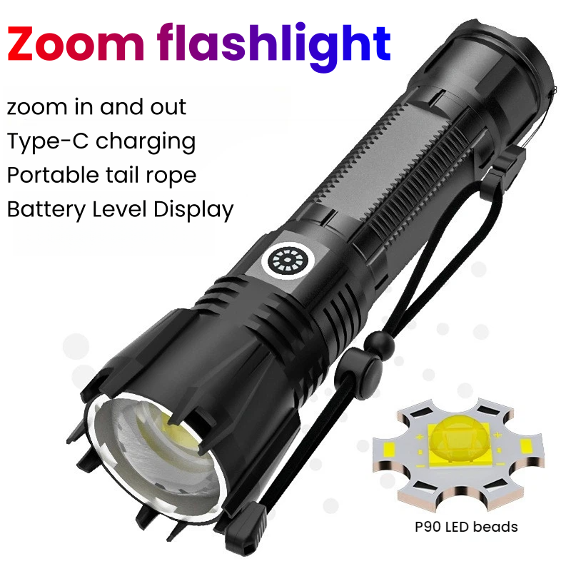 Outdoor Power Inc - Lampe de poche LED P90 haute