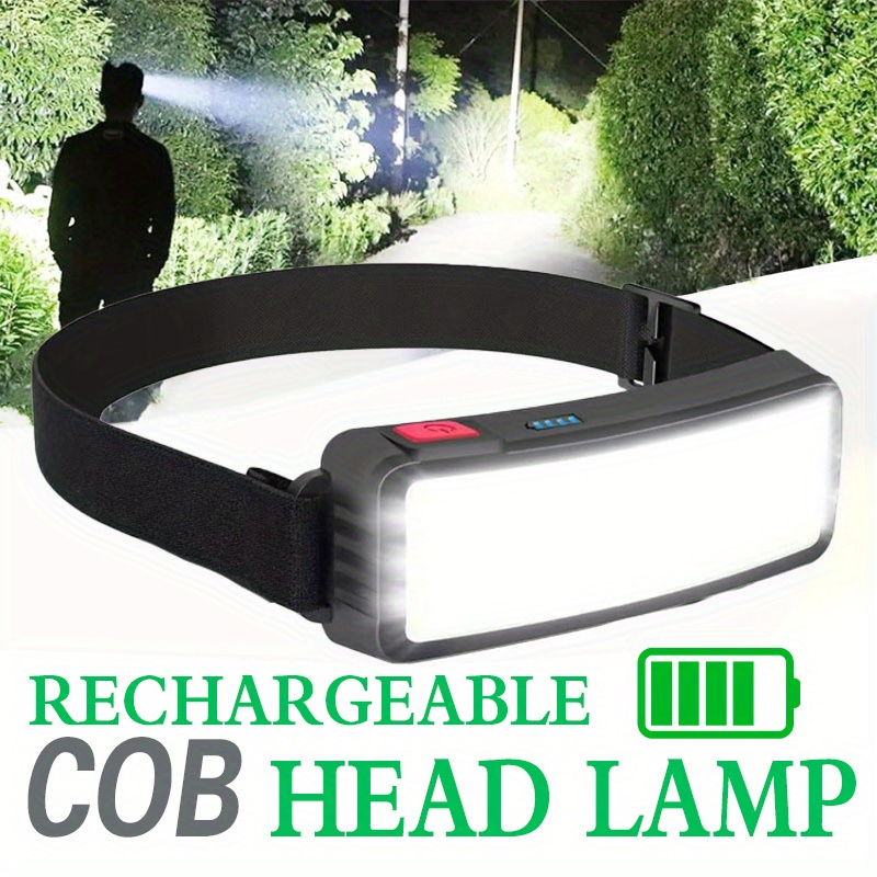 Outdoor Power Inc - Puissante lampe frontale LED COB type-c