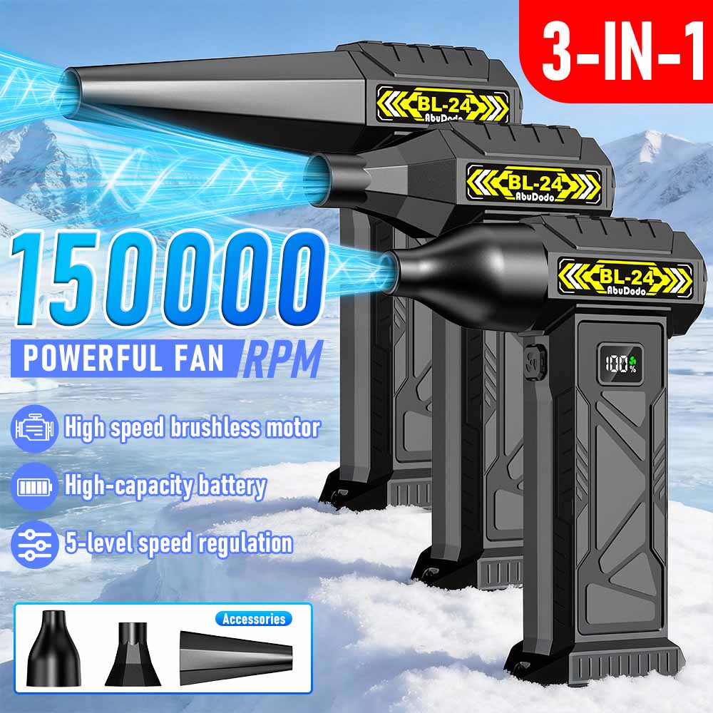 Leaf Blower Cordless - Souffleur d'air sans fil sans balais
