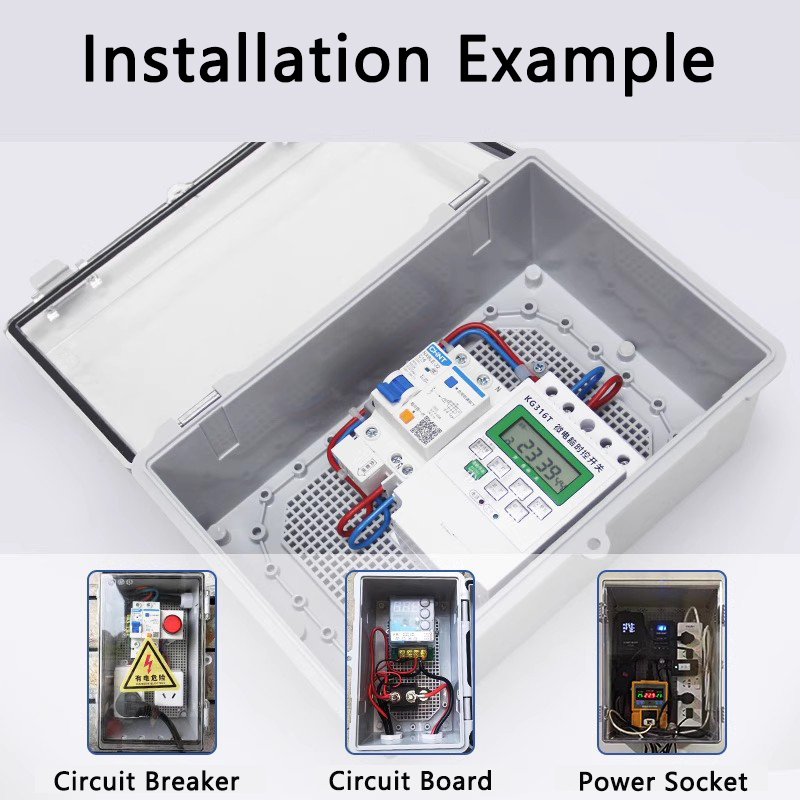 Boîtier de jonction de puissan - Outdoor Power Box Cover avis et prix