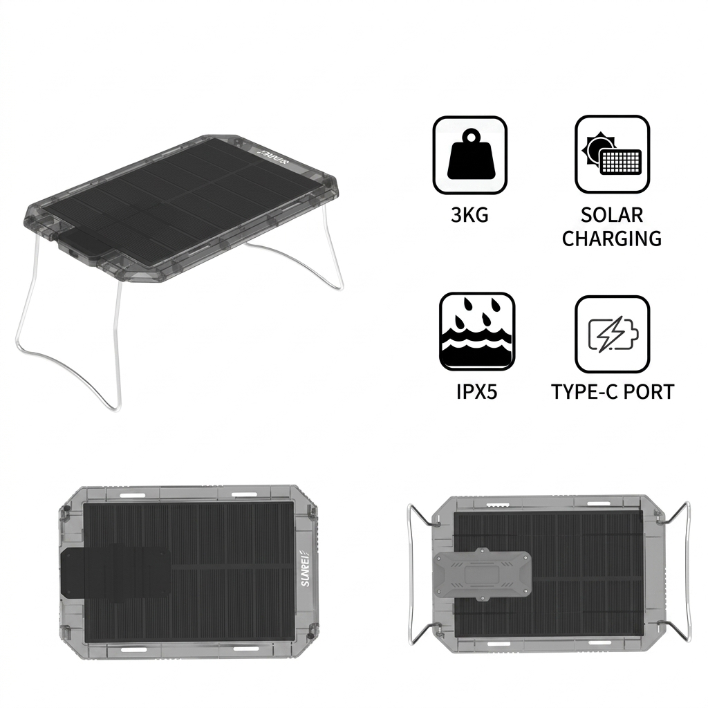 Table de camping pliante à éne - Outdoor Power Inc avis et prix