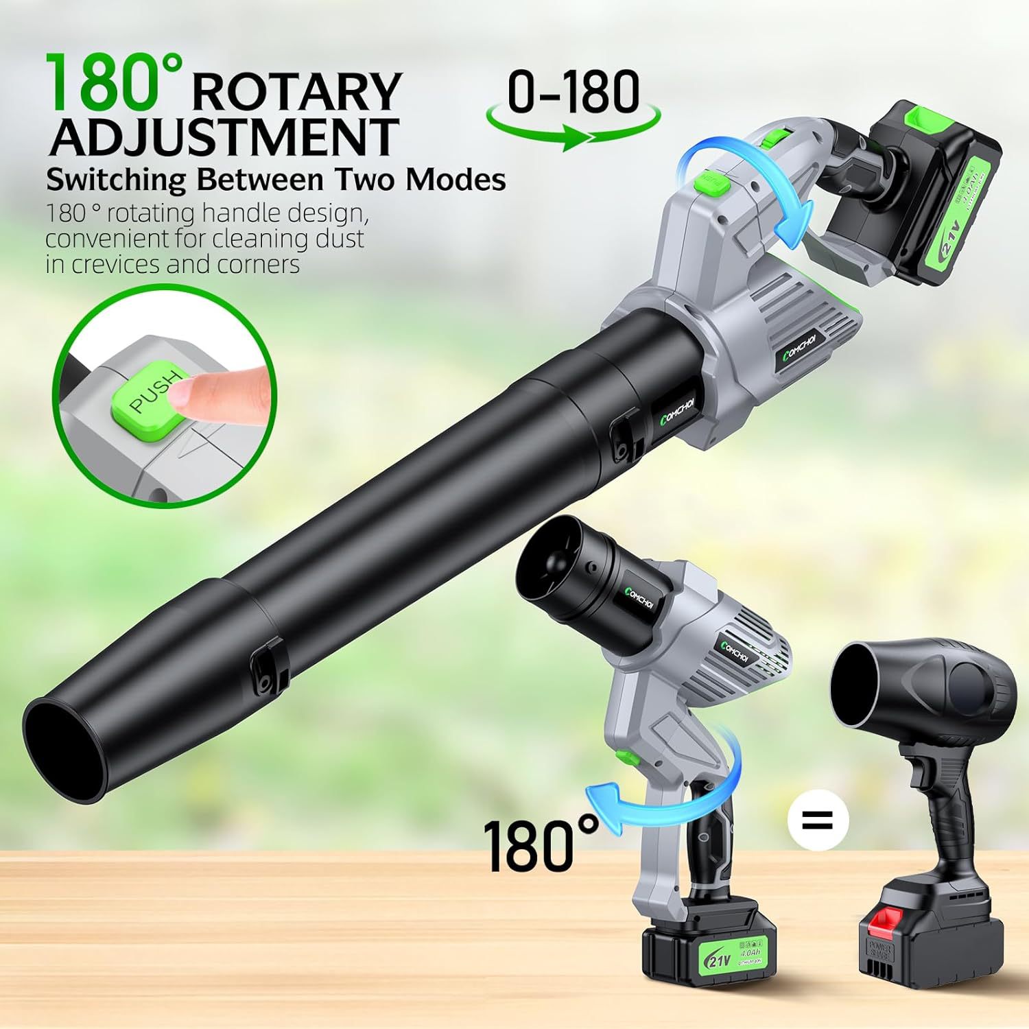 Souffleur de feuilles électriq - Leaf Blower Cordless avis et prix