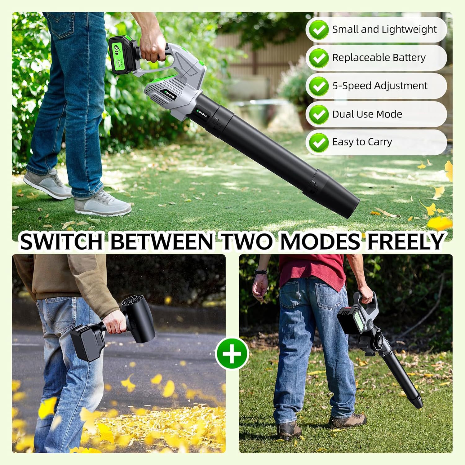 Souffleur de feuilles électriq - Leaf Blower Cordless avis et prix