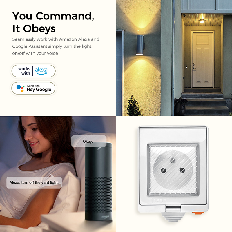 Avoir-Prises électriques WiFi  - Outdoor Power Outlet Wifi avis et prix