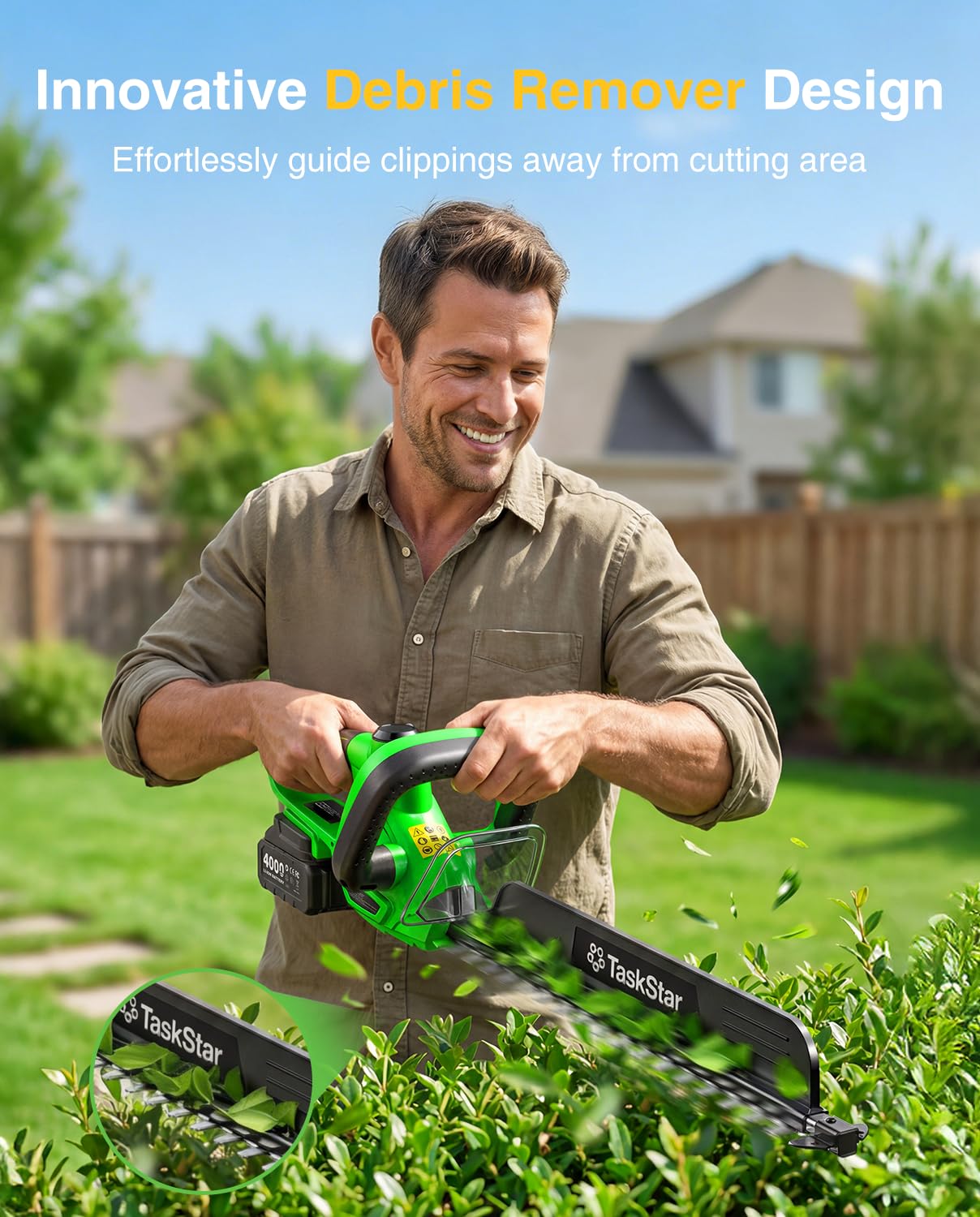 Taille-haie électrique TaskSta - Lawn Mower Battery avis et prix