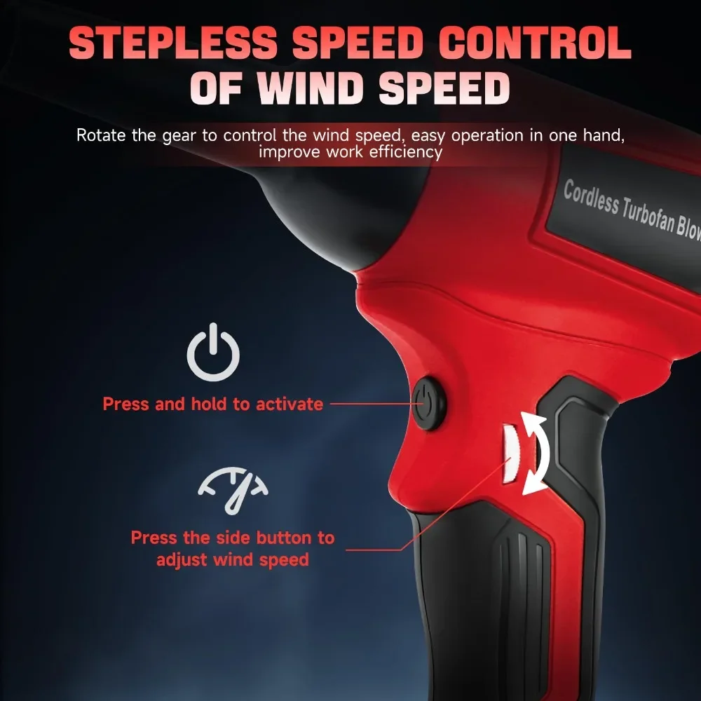 Souffleur Turbo électrique san - Leaf Blower Cordless avis et prix