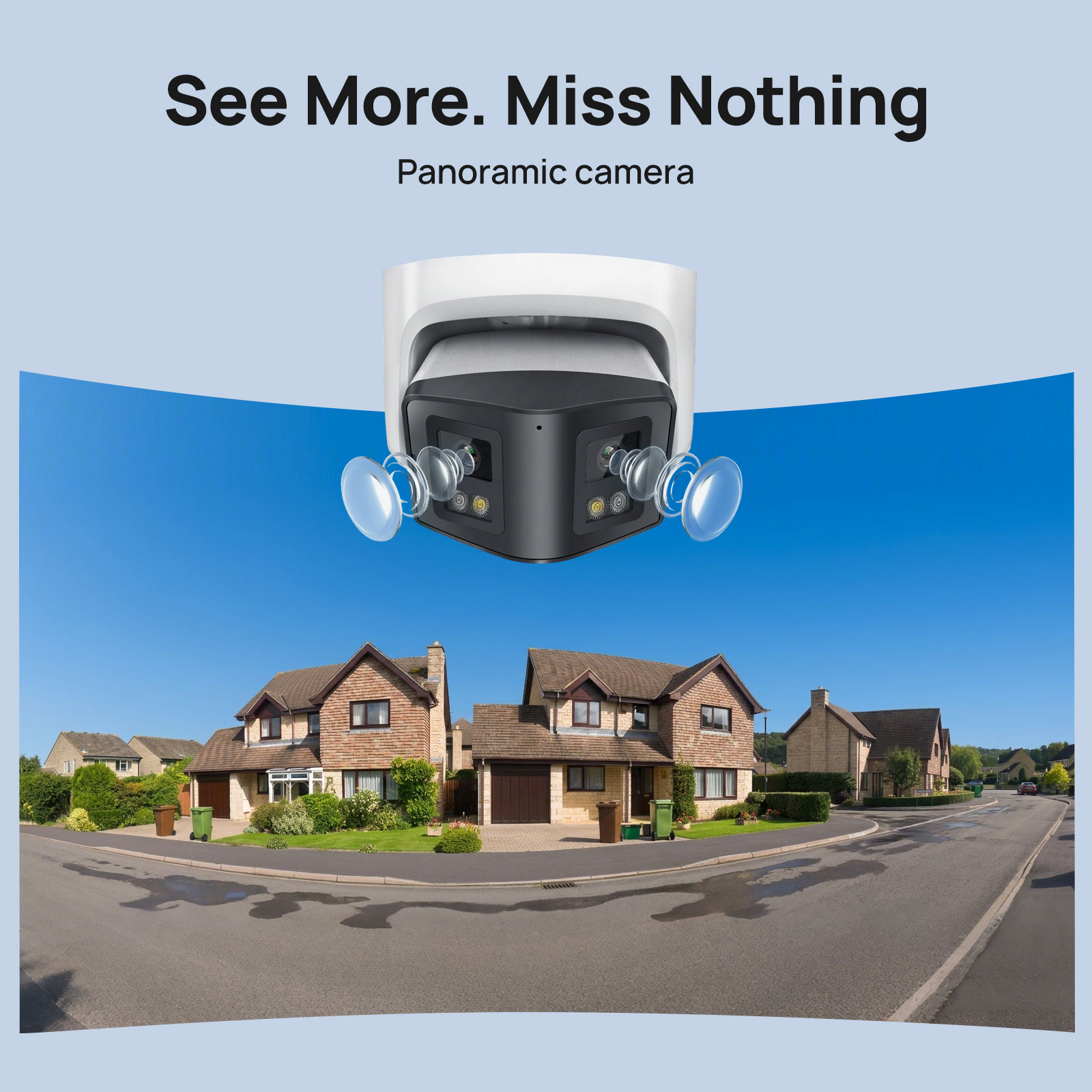 Caméra IP panoramique intellig - Outdoor Power Box Cover avis et prix