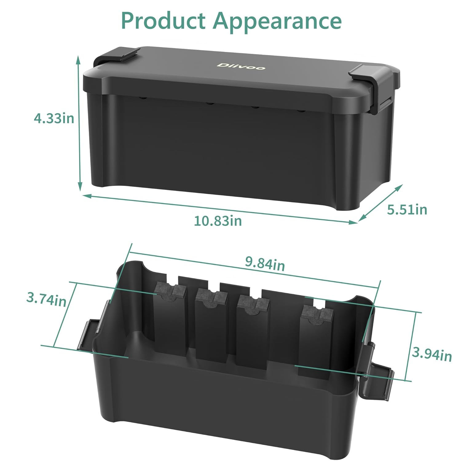 Diivoo – boîte électrique étan - Outdoor Power Outlet Box avis et prix