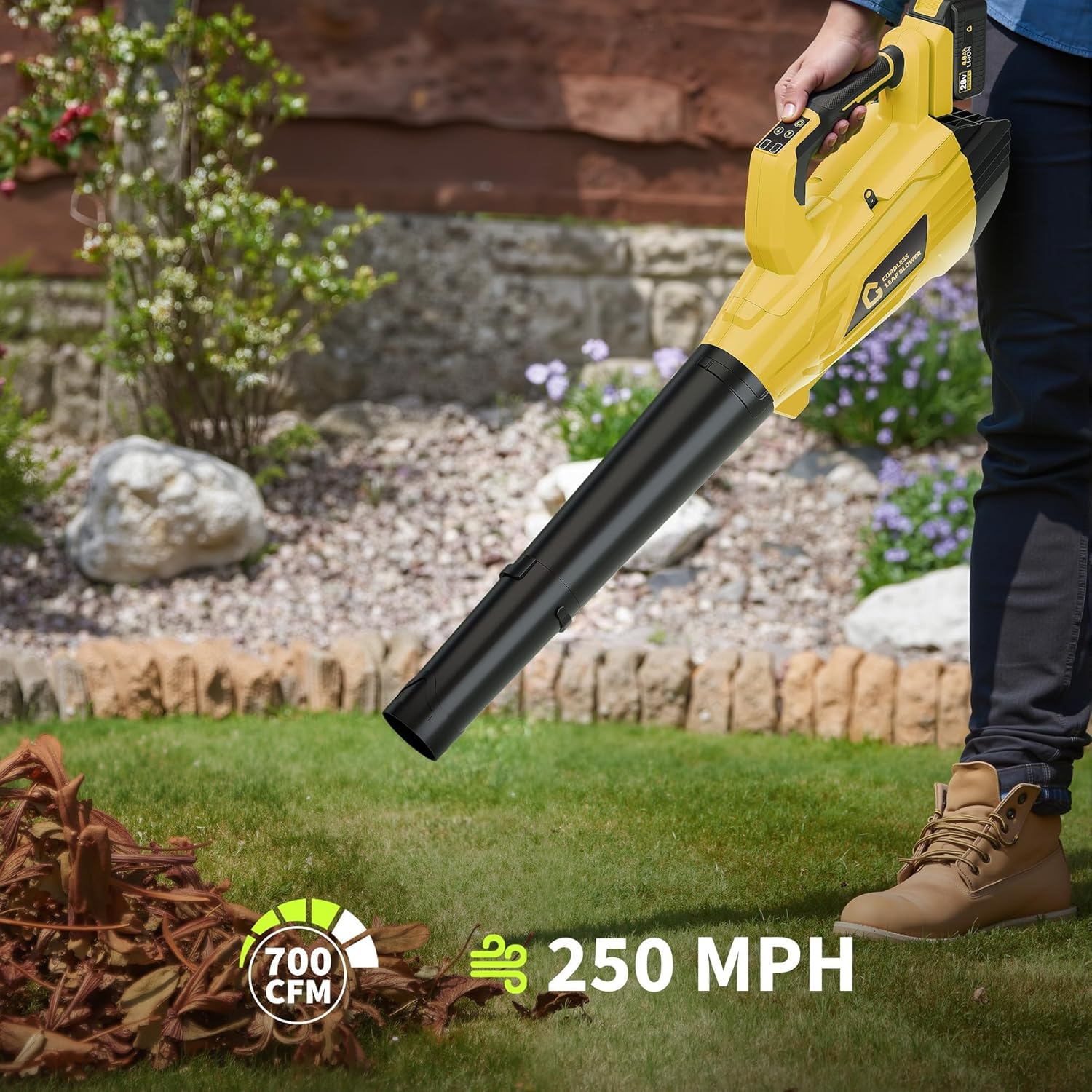 Souffleur à feuilles sans fil  - Leaf Blower Cordless avis et prix