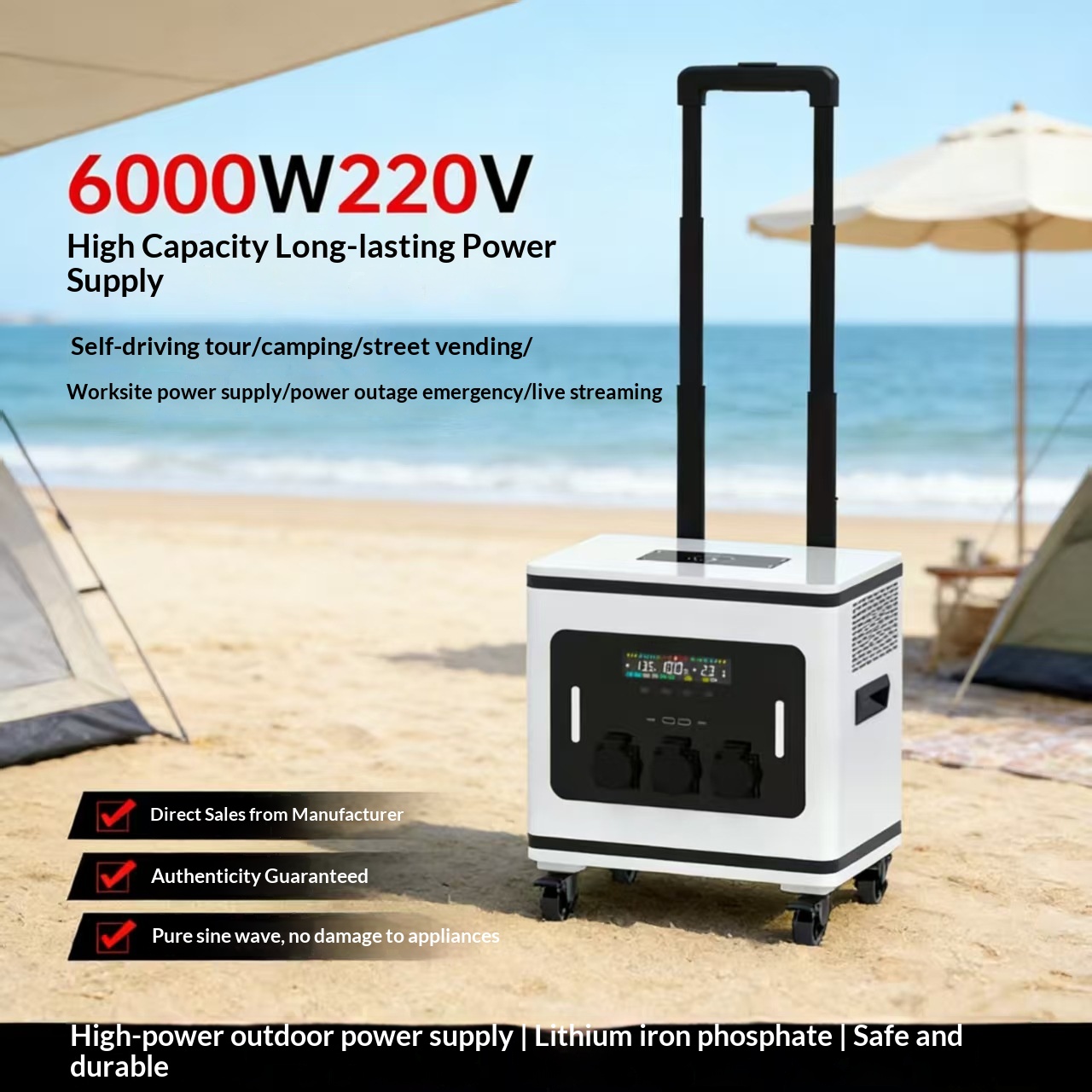 Batterie lithium-ion, alimenta - Power Outdoor avis et prix