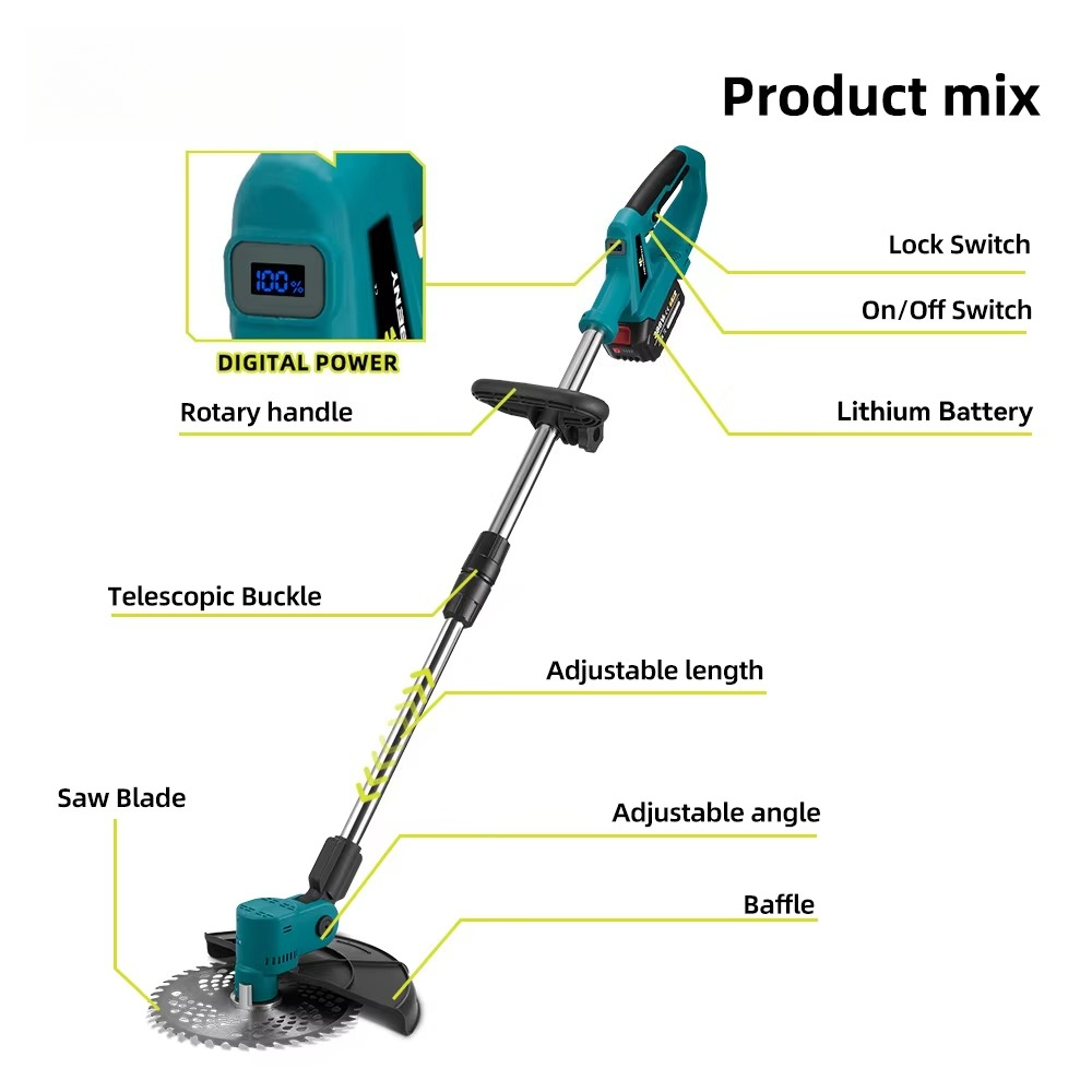 Tondeuse à gazon électrique 40 - Lawn Mower Battery avis et prix