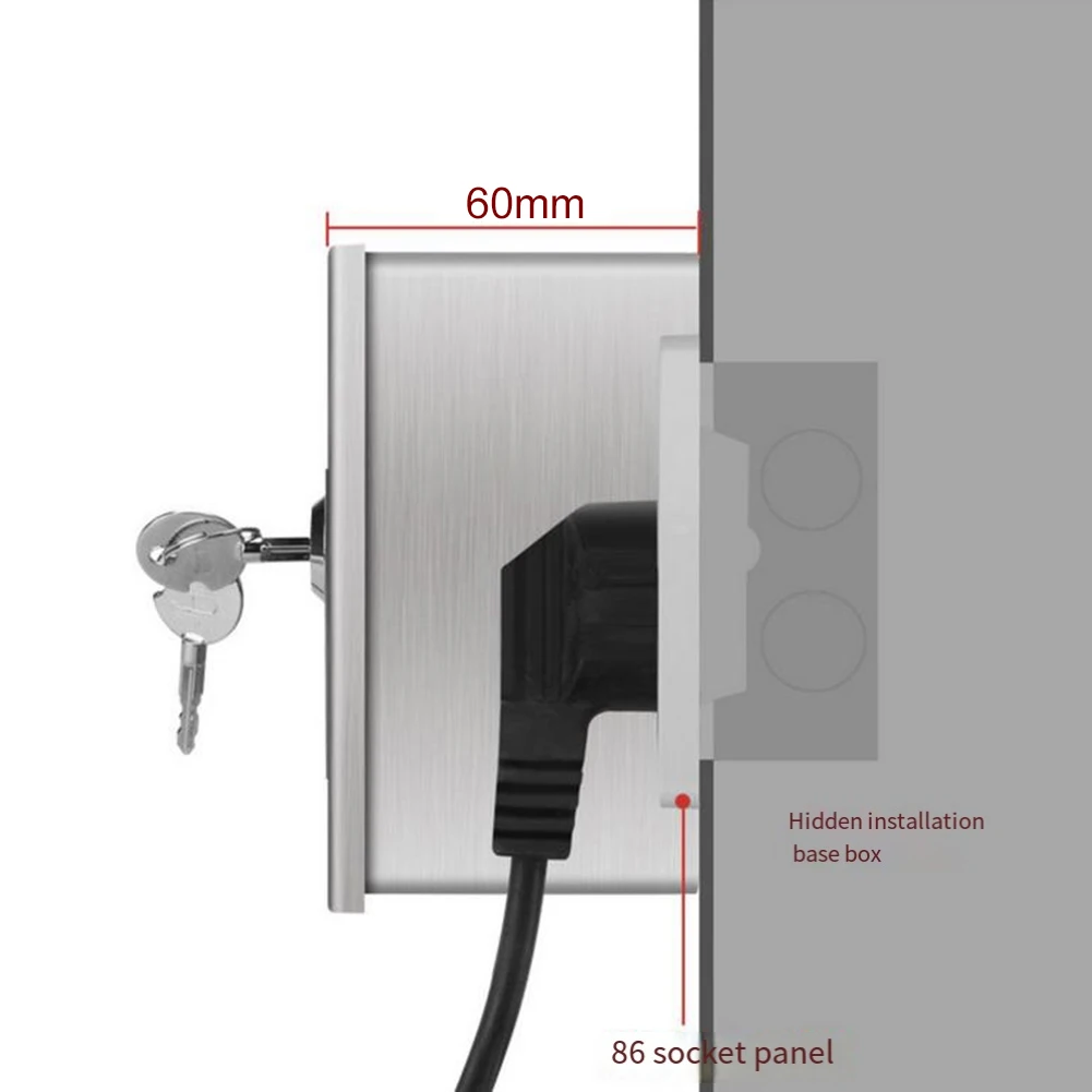 Serrure de boîte électrique ét - Outdoor Power Outlet Box avis et prix